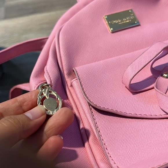 Pink mini backpack - Picture 3 of 5